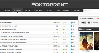 Oxtorrent meilleur site de téléchargement torrent