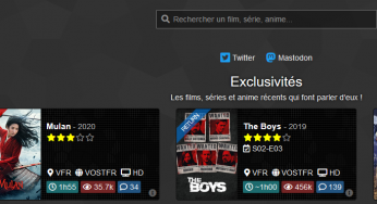 Nouvelle adresse de Time2watch: Film/ Séries/ Animes gratuit