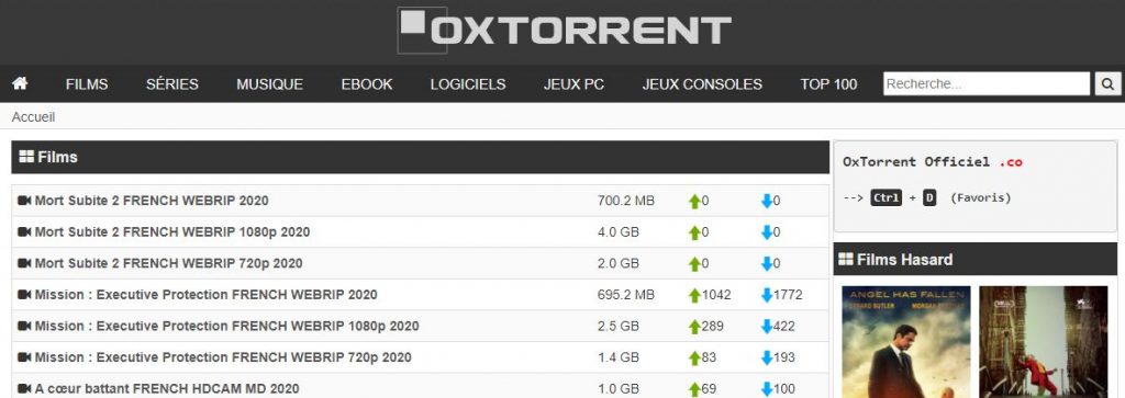 Blablastream Nouvelle Adresse oxtorrent nouvelle adresse 2021