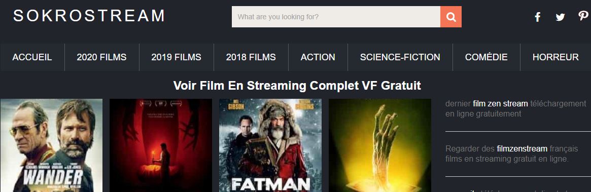 Film à La Demande Gratuit Et Illimité Sokrostream film gratuit en entier